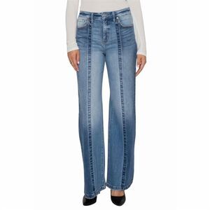 Artemis Vintage Women's High Rise Flared Jeans Blue Medium Wash Size M
